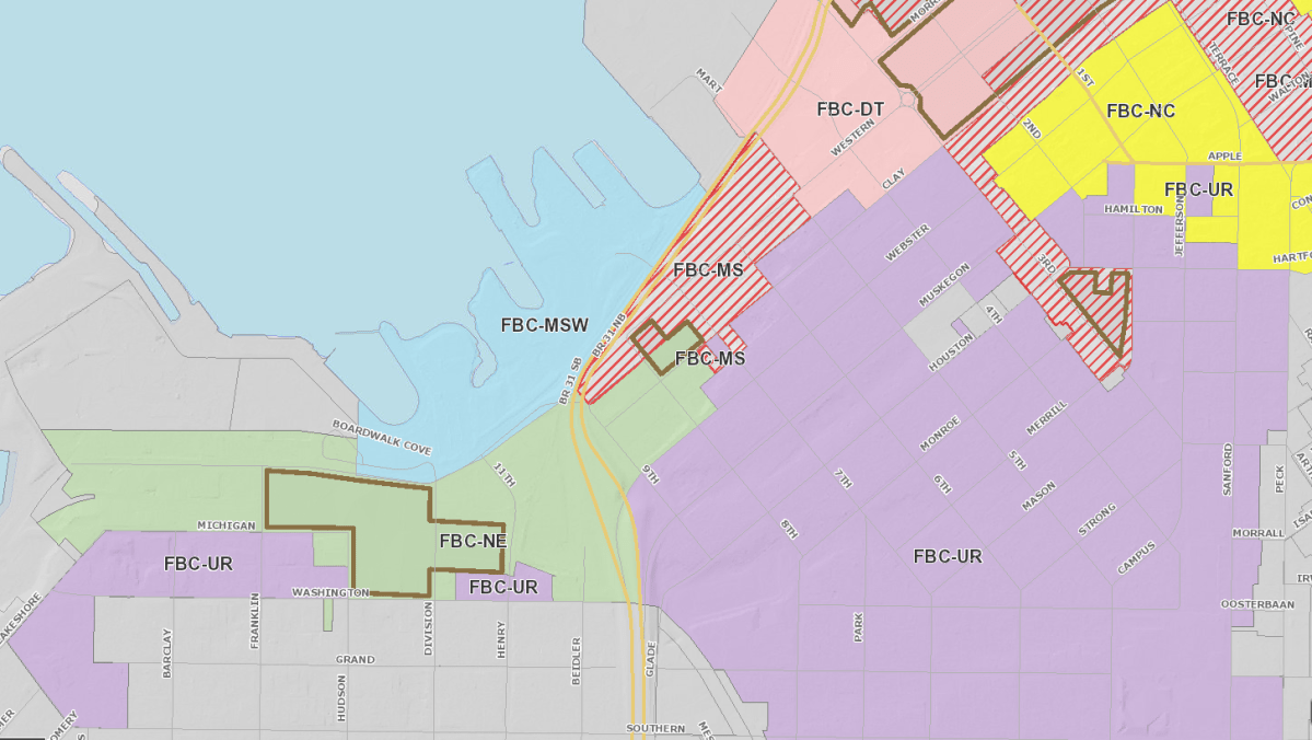 What Can Go Where? Form Based Code and Muskegon